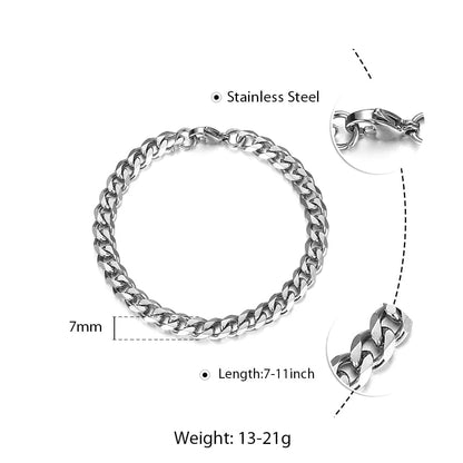 Men's & Women's Stainless Steel Bracelets